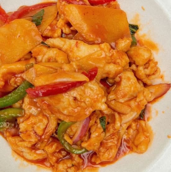 Ch16 Mango chicken 芒果鸡